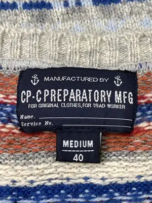 CP-CPREPATATORY MFG/ベスト/トップス/グレー/M