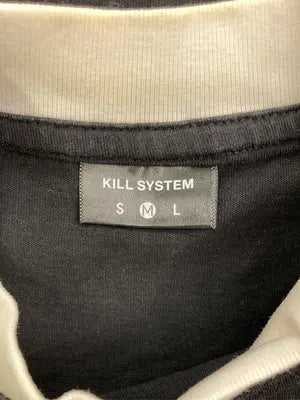 KILL SYSTEM/Tシャツ/カットソー/トップス/ブラック/M