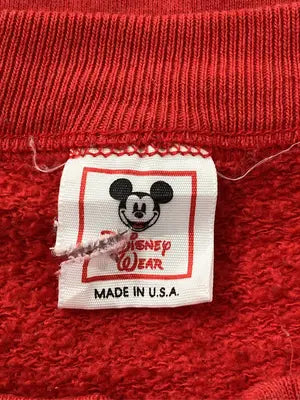 Disney/ディズニー/スウェット/トップス/レッド/XXLARGE