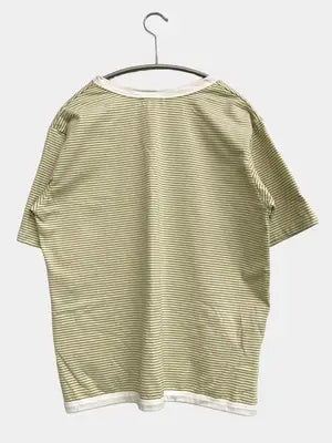 No jean/Tシャツ/カットソー/トップス/ライトグリーン/L