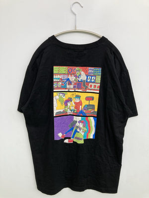 Left Alone/レフトアローン/Tシャツ/カットソー/トップス/ブラック/L