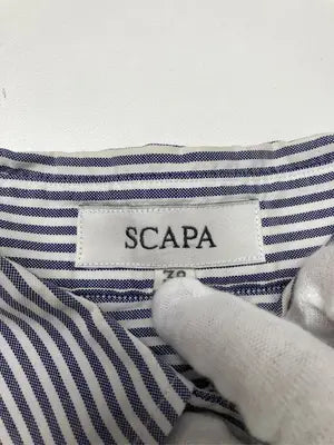 SCAPA/シャツ/ブラウス/トップス/ブルー/38