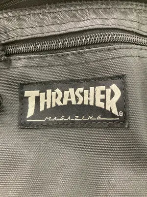 THRASHER/スラッシャー/ボディバッグ/ウエストポーチ/バッグ/ブラック