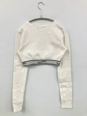 SLOPPY/スロッピー/Tシャツ/カットソー/トップス/ホワイト/F