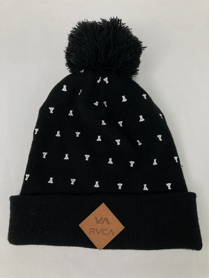 RVCA/ルーカ/ニットキャップ/ビーニー/帽子/ブラック/ONE