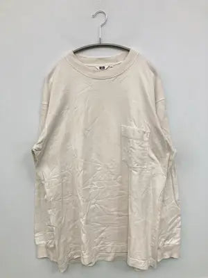 UNIQLO U/ユニクロユー/Tシャツ/カットソー/トップス/ホワイト/L