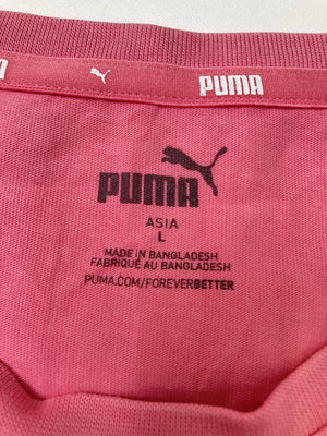 PUMA/プーマ/Tシャツ/カットソー/トップス/ピンク/ASIA L
