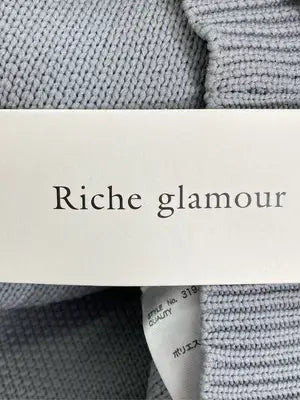Riche glamour/リシェグラマー/ニット/セーター/トップス/グレー/M