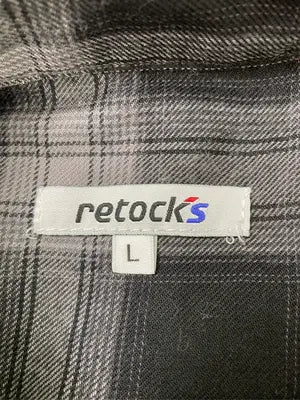 retock's/シャツ/ブラウス/トップス/グレー/L