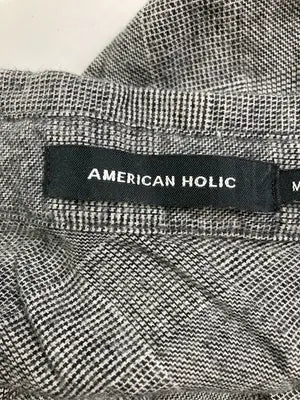 AMERICAN HOLIC/アメリカンホリック/シャツ/ブラウス/トップス/ブラック/M
