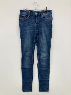 UNIQLO JEANS/ユニクロジーンズ/デニムパンツ/パンツ/ブルー/24 (61cm)