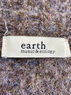 earth music&ecology/アースミュージックアンドエコロジー/ニット/セーター/トップス/ブラウン/F