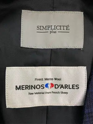 SIMPLICITE PLUS/ベスト/トップス/ネイビー/48