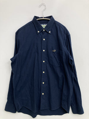 Crocodile/クロコダイル/シャツ/ブラウス/トップス/ネイビー/M