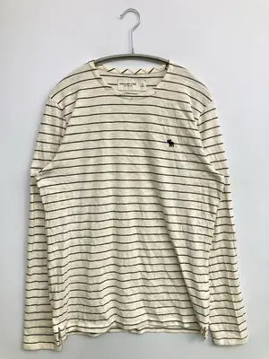 Abercrombie & Fitch/アバクロンビーアンドフィッチ/Tシャツ/カットソー/トップス/アイボリー/S