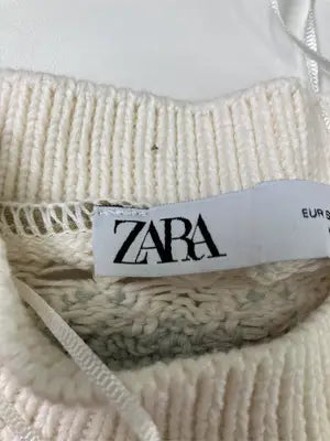 ZARA/ザラ/ベスト/トップス/ホワイト/USA S