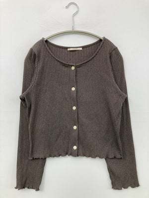 RETRO GIRL/レトロガール/カーディガン/ボレロ/トップス/グレー/F