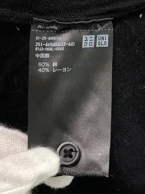 UNIQLO/ユニクロ/カーディガン/ボレロ/トップス/ブラック/M