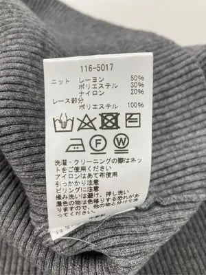 JEANSFACTORYCLOTHES/ニット/セーター/トップス/グレー/F