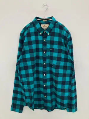 HOLLISTER/ホリスター/シャツ/ブラウス/トップス/ブルー/L