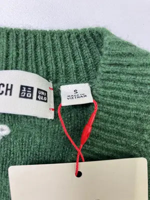 UNIQLO x ANYA HINDMARCH/ニット/セーター/トップス/グリーン/S