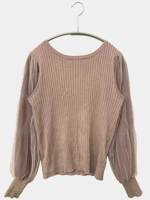 NATURAL BEAUTY BASIC/ナチュラルビューティーベーシック/ニット/セーター/トップス/ベージュ/FR