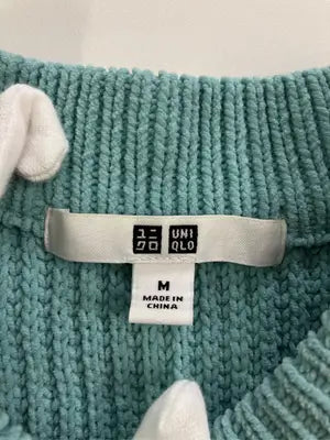 UNIQLO/ユニクロ/ニット/セーター/トップス/グリーン/M