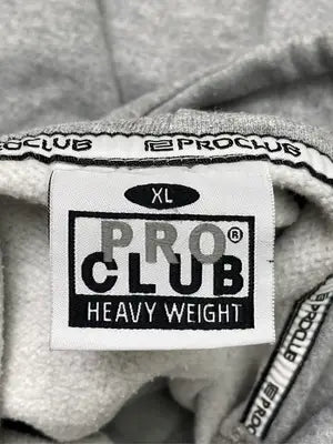 PRO CLUB/パーカー/トップス/グレー/XL
