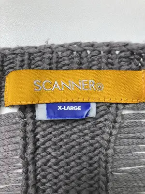 SCANNER/ニット/セーター/トップス/グレー/X-LARGE