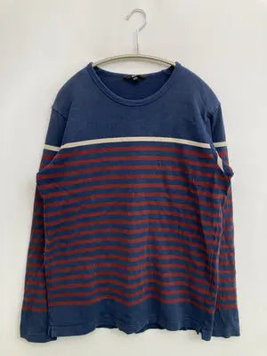 UNIQLO/ユニクロ/Tシャツ/カットソー/トップス/ネイビー/L