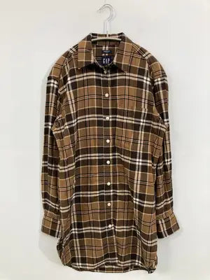 GAP/ギャップ/シャツ/ブラウス/トップス/ブラウン/XXS