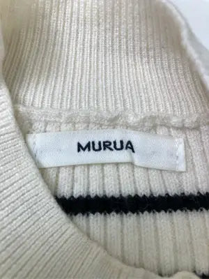 MURUA/ムルーア/ニット/セーター/トップス/アイボリー/F