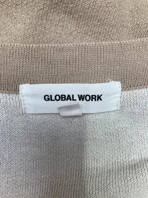 GLOBAL WORK/グローバルワーク/カーディガン/ボレロ/トップス/ベージュ/S