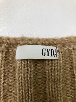 GYDA/ジェイダ/ニット/セーター/トップス/ブラウン/F