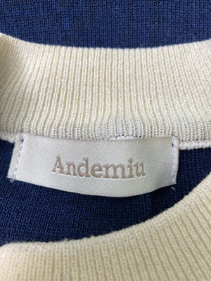 Andemiu/アンデミュウ/ワンピース/ワンピース/ドレス/ネイビー/F