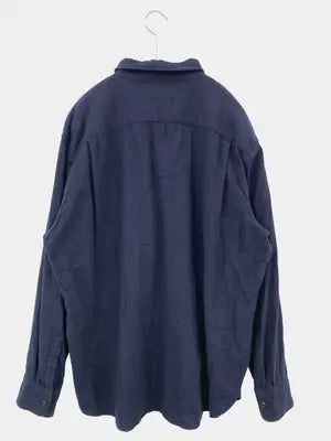 UNIQLO/ユニクロ/シャツ/ブラウス/トップス/ネイビー/L