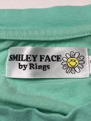 SMILEY FACE/スマイリーフェイス/Tシャツ/カットソー/トップス/ライトグリーン/46