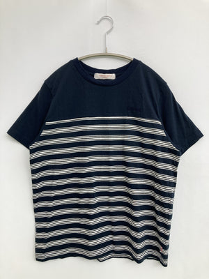 VANSPORTS/バンスポーツ/Tシャツ/カットソー/トップス/ネイビー/L