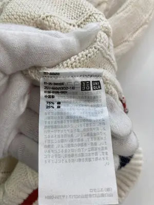 UNIQLO JW Anderson/ユニクロジェイダブリューアンダーソン/ベスト/トップス/アイボリー/M