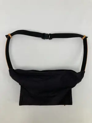 NINE/ナイン/ボディバッグ/ウエストポーチ/バッグ/ブラック/幅23cm  高さ9cm   マチ0.5cm   持ち手無し