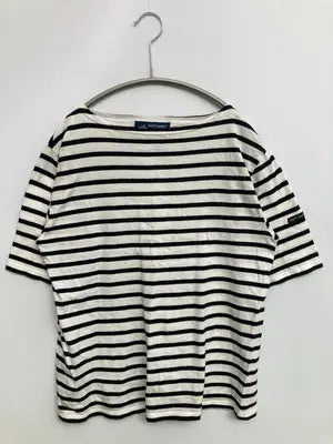 SAINT JAMES/セントジェームス/Tシャツ/カットソー/トップス/ホワイト/XS