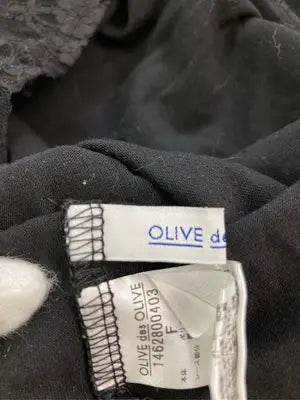 OLIVE des OLIVE/オリーブデオリーブ/Tシャツ/カットソー/トップス/ブラック/F