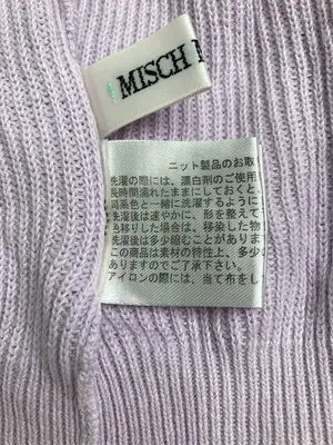MISCH MASCH/ミッシュマッシュ/カーディガン/ボレロ/トップス/パープル/M