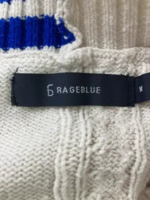 RAGE BLUE/レイジブルー/ニット/セーター/トップス/アイボリー/M