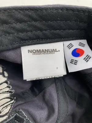 NOMANUAL/ノーマニュアル/キャップ/帽子/グレー/F