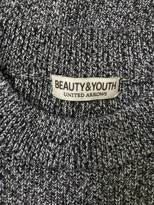 BEAUTY&YOUTH/ビューティーアンドユース/ニット/セーター/トップス/グレー/S
