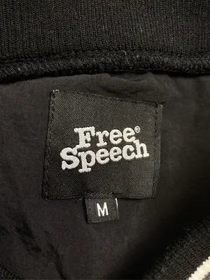 Free speech/フリースピーチ/ナイロンジャケット/ジャケット/アウター/ブラック/M