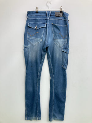 FieldCore/フィールドコア/デニムパンツ/パンツ/ブルー/L