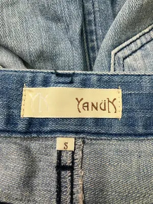 YANUK/ヤヌーク/デニムスカート/スカート/ブルー/S
