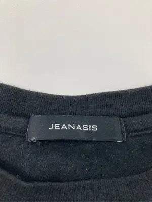 JEANASIS/ジーナシス/Tシャツ/カットソー/トップス/ブラック/F